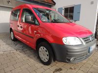 Gebraucht VW Caddy Life 102 PS (75 kW) 2011 Rot Van / Kleinbus