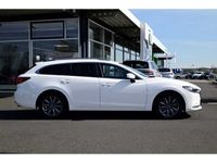 gebraucht Mazda 6 Kombi 2.2 SKYACTIV Exclusive-Line Navi LED Dyn. Kurvenlicht ACC Apple CarPlay Android Auto