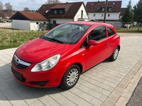 Gebraucht Opel Corsa Selection 69 PS (50 kW) 2010 Magma rot (b) Kleinwagen