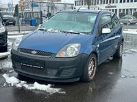 Gebraucht Ford Fiesta 69 PS (50 kW) 2007 Blau Kleinwagen