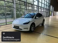 Gebraucht Tesla Model Y Long Range AWD 258 kW (351 PS) 2023 Weiß SUV