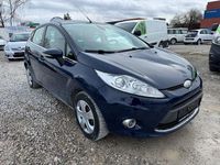 Gebraucht Ford Fiesta Ghia 97 PS (71 kW) 2010 Blau Kleinwagen
