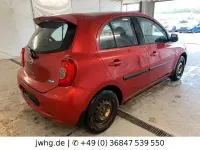 Gebraucht Nissan Micra Acenta 98 PS (72 kW) 2015 Intense red (m) (metallic) Kleinwagen