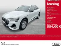 Gebraucht Audi Q8 Sportback e-tron S-Line 300 kW (408 PS) 2022 Weiß SUV