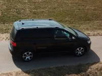 Gebraucht VW Touran Cross 140 PS (102 kW) 2011 Schwarz Van / Kleinbus