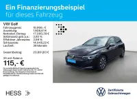 Gebraucht VW Golf VIII Active 150 PS (110 kW) 2023 Deep black perleffekt Limousine