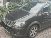 Gebraucht VW Touran Cross 140 PS (102 kW) 2007 Schwarz Van / Kleinbus