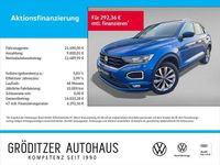 Gebraucht VW T-Roc R-line 150 PS (110 kW) 2021 Blau SUV
