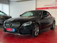 Gebraucht Mercedes C200 AMG line 184 PS (135 kW) 2017 Schwarz Cabrio