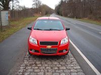 Gebraucht Chevrolet Aveo LS 84 PS (61 kW) 2010 Rot Limousine