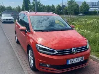 Gebraucht VW Touran 150 PS (110 kW) 2017 Orange Van / Kleinbus