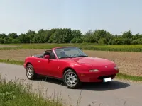 Gebraucht Mazda MX5 114 PS (83 kW) 1994 Rot Cabrio
