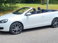 Gebraucht VW Golf Cabriolet 125 PS (91 kW) 2015 Weiß Cabrio