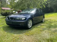 Gebraucht BMW 318 143 PS (105 kW) 2003 Blau Kombi