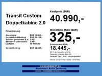 Neu Ford Transit Custom Trend 136 PS (100 kW) 2025 Frost weiß Van / Kleinbus
