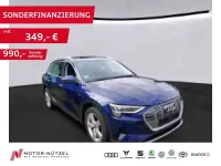 Gebraucht Audi e-tron Advanced Plus 300 kW (408 PS) 2022 Navarrablau metallic SUV