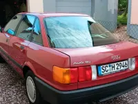 Gebraucht Audi 80 69 PS (50 kW) 1990 Rot Limousine