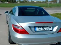Gebraucht Mercedes SLK200 184 PS (135 kW) 2012 Silber Cabrio