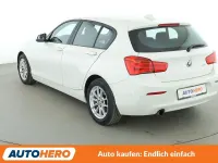 Gebraucht BMW 116 Advantage 109 PS (80 kW) 2016 Weiß Kleinwagen