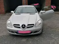 Gebraucht Mercedes SLK200 163 PS (119 kW) 2005 Silber Cabrio
