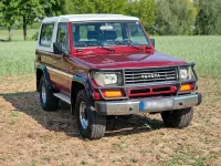 Gebraucht Toyota Land Cruiser 125 PS (91 kW) 1992 Rot SUV