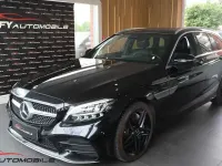 Gebraucht Mercedes C300 AMG line 245 PS (180 kW) 2020 Obsidianschwarz  metalliclack Kombi