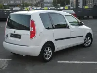 Gebraucht Skoda Roomster Comfort 86 PS (63 kW) 2009 Weiß Van / Kleinbus