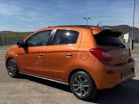 Second-hand Mitsubishi Space Star 80 CP (58 kW) 2018 Portocaliu Hatchback