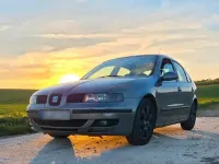 Usata Seat Leon 105 CV (77 kW) 2005 Grigio Utilitaria