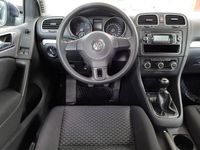 Gebraucht VW Golf VI Trendline 105 PS (77 kW) 2010 Blau metallic Kleinwagen