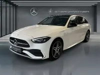 Gebraucht Mercedes C220 AMG 197 PS (144 kW) 2025 Weiß Limousine