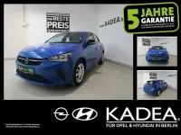 Gebraucht Opel Corsa 101 PS (74 kW) 2022 Perl blau/voltaik blau (metallic) Kleinwagen