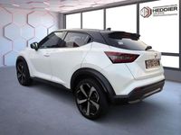 Gebraucht Nissan Juke Tekna 114 PS (83 kW) 2022 Pearl white/black m SUV