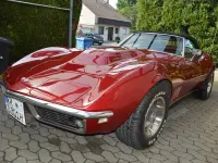 Gebraucht Chevrolet Corvette Stingray 398 PS (292 kW) 1968 Rot Cabrio