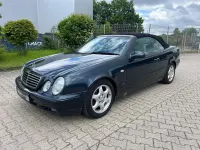 Gebraucht Mercedes CLK200 Elegance 136 PS (100 kW) 1999 Blau Cabrio