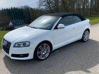 Gebraucht Audi A3 Cabriolet S-Line 160 PS (117 kW) 2008 Weiß Cabrio