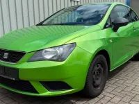 Gebraucht Seat Ibiza Reference 69 PS (50 kW) 2013 "lima" gr}n Kleinwagen