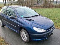 Gebraucht Peugeot 206 60 PS (44 kW) 2001 Blau Kleinwagen
