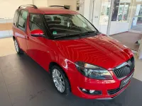 Gebraucht Skoda Roomster Elegance 86 PS (63 kW) 2015 Rot Van / Kleinbus