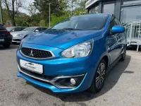 Gebraucht Mitsubishi Space Star Diamant Edition 80 PS (58 kW) 2017 Blau Kleinwagen