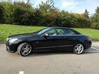 Usata Mercedes E350 231 CV (169 kW) 2011 Nero Cabrio