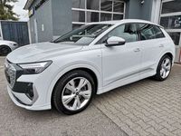 Gebraucht Audi Q4 e-tron S-Line 219 kW (299 PS) 2023 Gletscherweiß metallic SUV