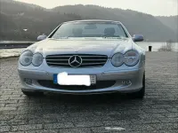 Gebraucht Mercedes SL500 306 PS (225 kW) 2002 Silber Cabrio