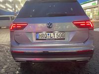 Gebraucht VW Tiguan Allspace Highline 150 PS (110 kW) 2021 Silber SUV