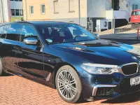 Używany BMW M550 Performance 400 KM (294 kW) 2019 Czarny Sedan/Limuzyna