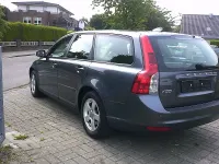 Gebraucht Volvo V50 Kinetic 109 PS (80 kW) 2009 Titanium grey pearl / metallic Kombi