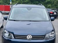 Gebraucht VW Sharan 184 PS (135 kW) 2016 Blau Van / Kleinbus