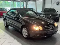 Gebraucht Mercedes CLK200 163 PS (119 kW) 2006 Obsidianschwarz  metalliclack Cabrio
