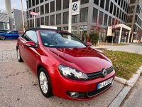 Gebraucht VW Golf Cabriolet Life 105 PS (77 kW) 2013 Rot Cabrio