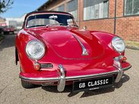 Second-hand Porsche 356 95 CP (69 kW) 1964 Roșu Cabrio